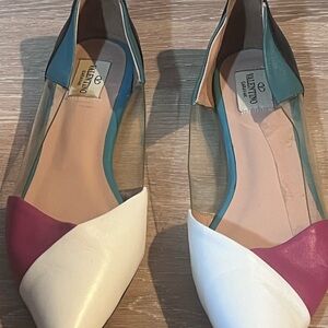 Valentino Women's Multicolor Flats. Gentle worn